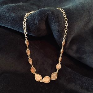 Gold & Pink Necklace